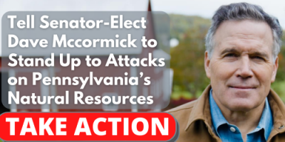 Tell Senator-Elect Dave Mccormick to Stand Up to Attacks on Pennsylvania’s Natural Resources