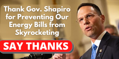 Thank Gov. Shapiro for negotiating fairer energy bills